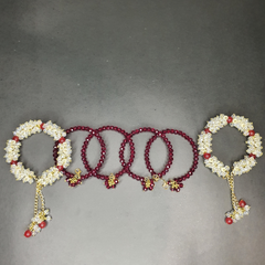 Bangles gajra set