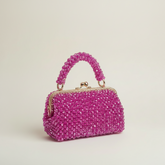 Metallic frame bag