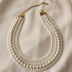 Luxurious pearls necklace