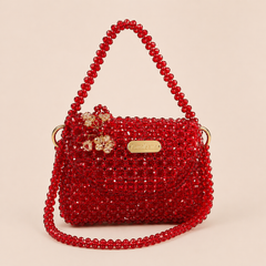 Glass crystal bag