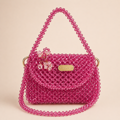 Glass crystal bag