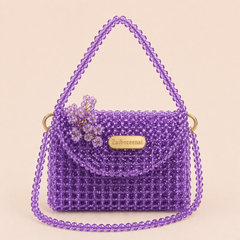 Glass crystal bag