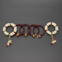 Bangles gajra set