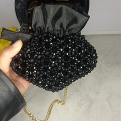 Glass crystal bag