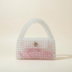 Acrylic square beads bag