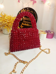 Glass crystal bag