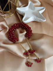 Gajra bracelet pair