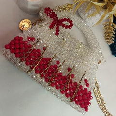Glass crystal & Rubi bag