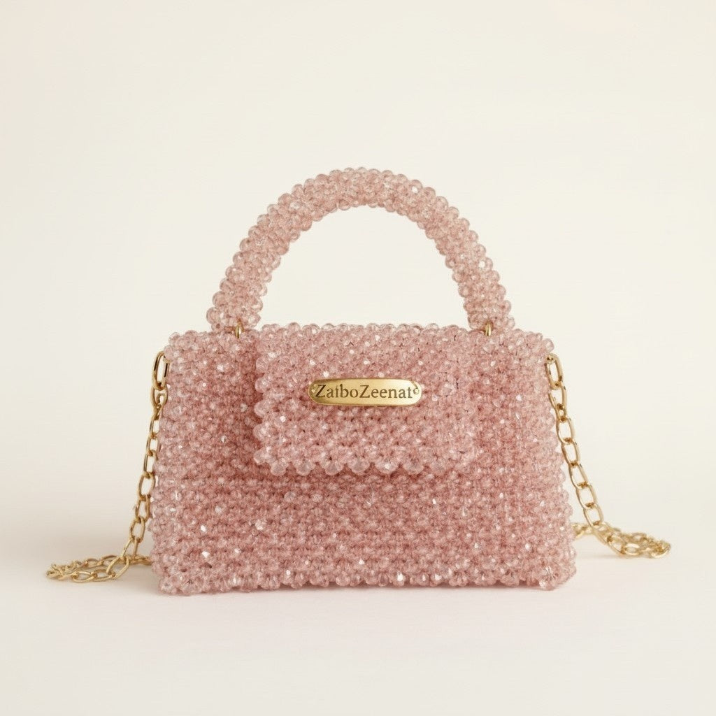 Glass crystal bag