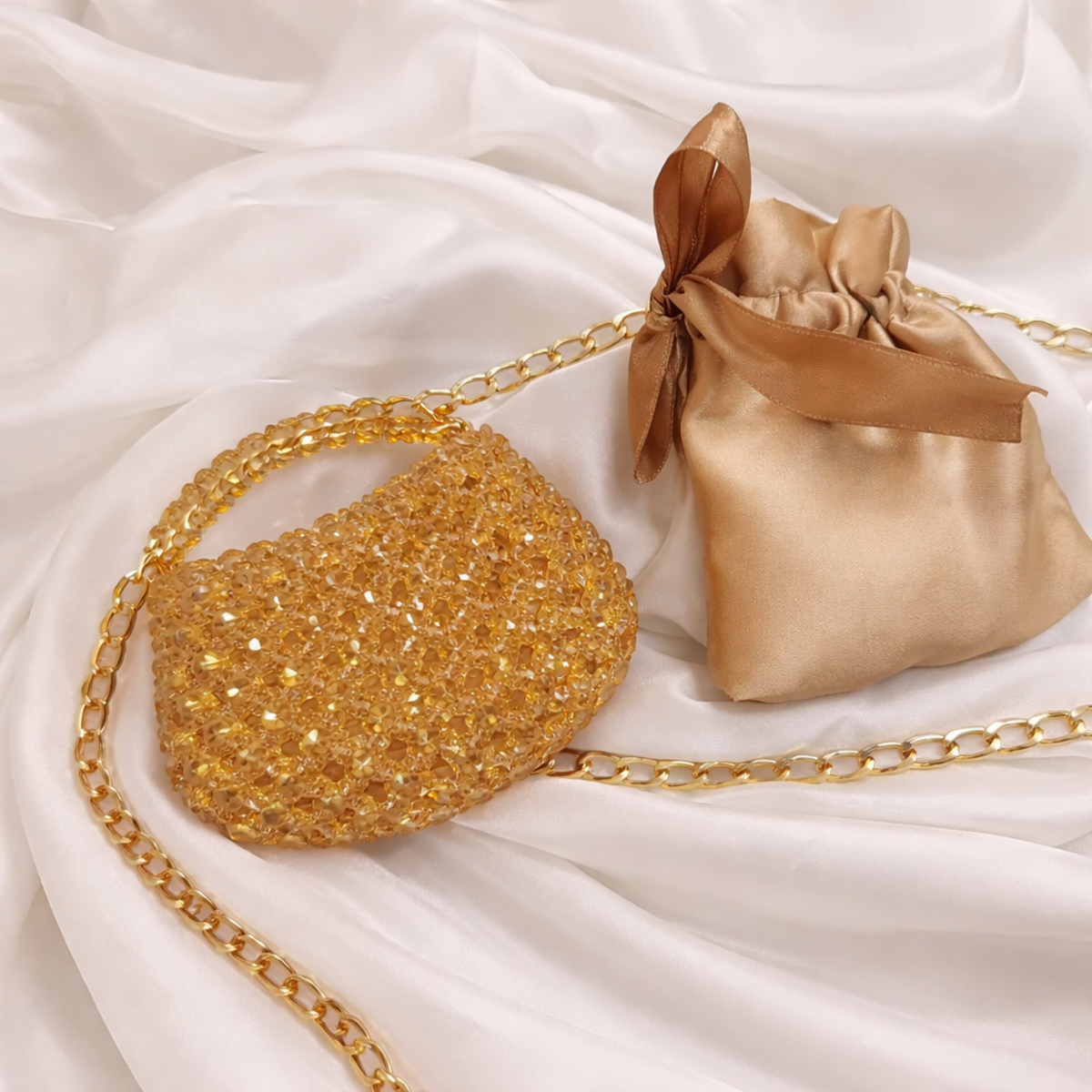 Acrylic beads bag