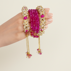 Bangles gajra set