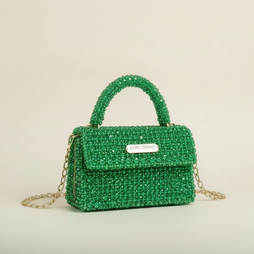 Glass crystal bag
