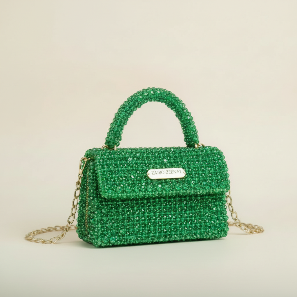 Glass crystal bag