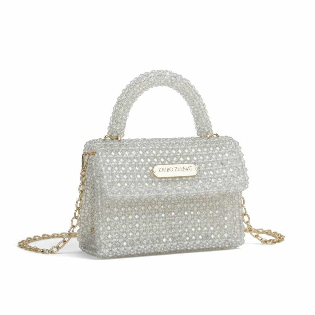 Glass crystal bag