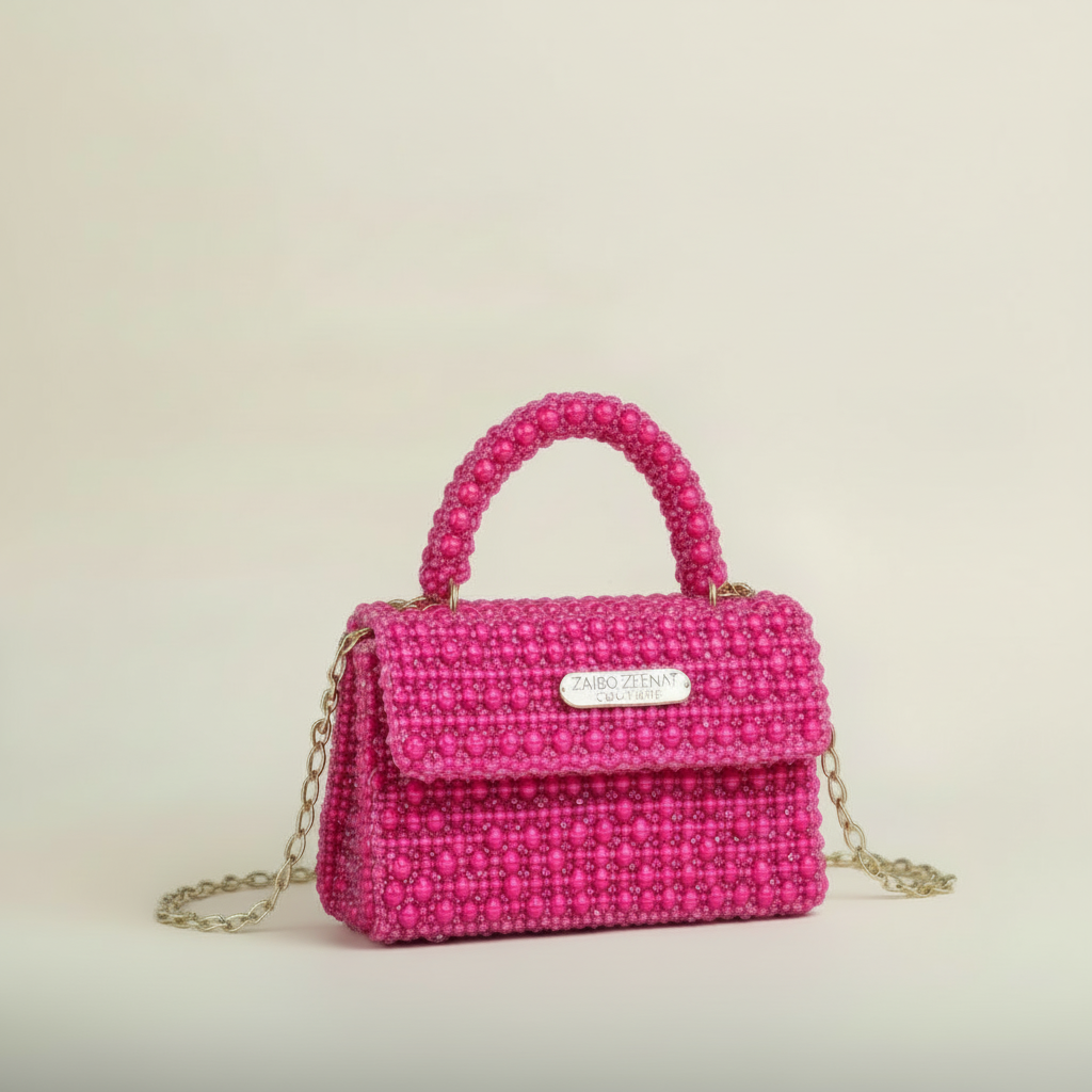 Glass crystal bag
