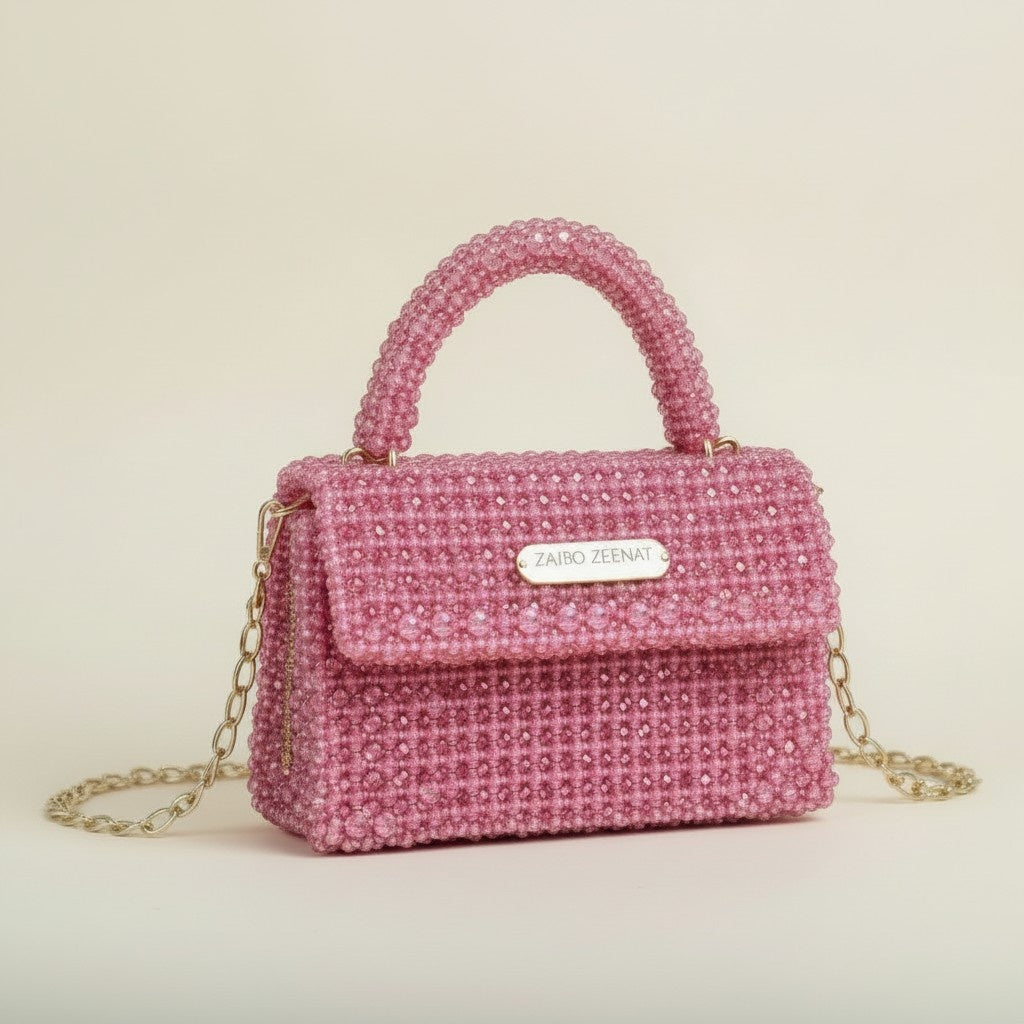 Glass crystal bag