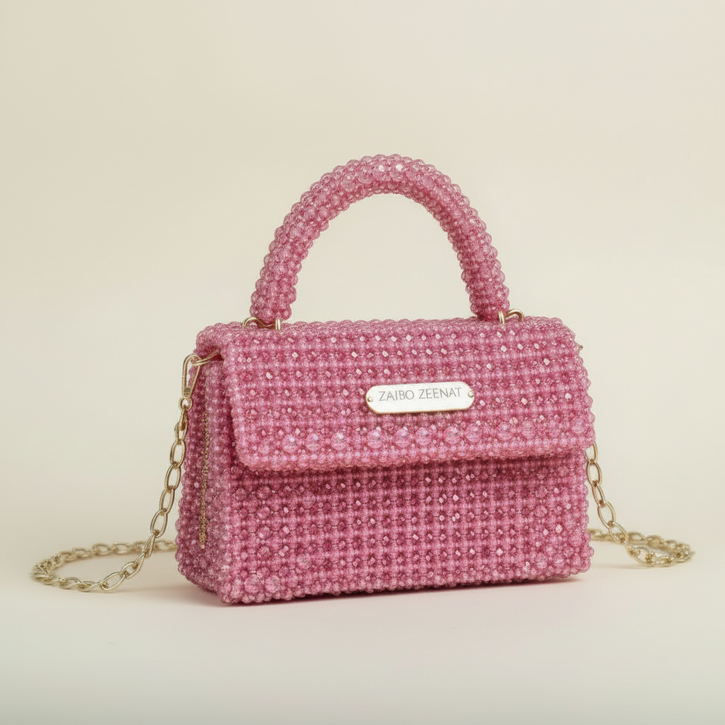 Glass crystal bag