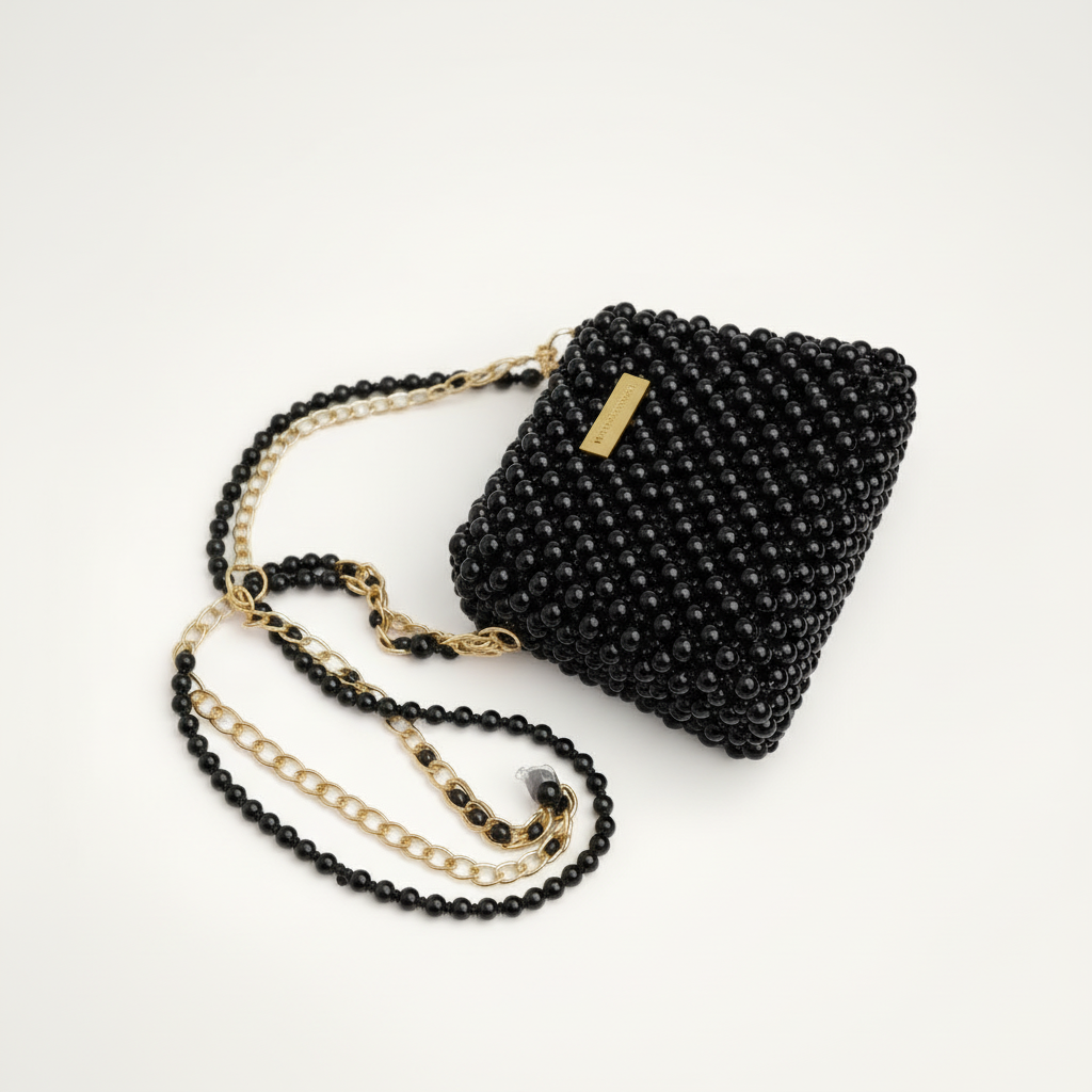 Plastic pearls bag