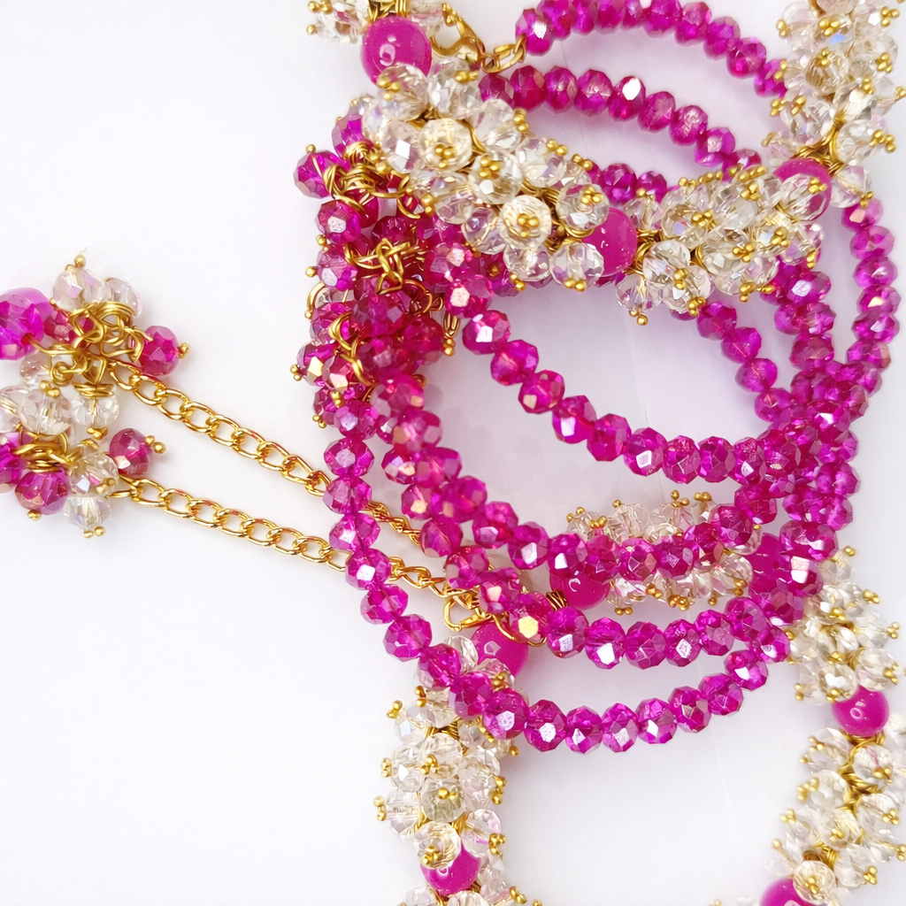 Bangles gajra set