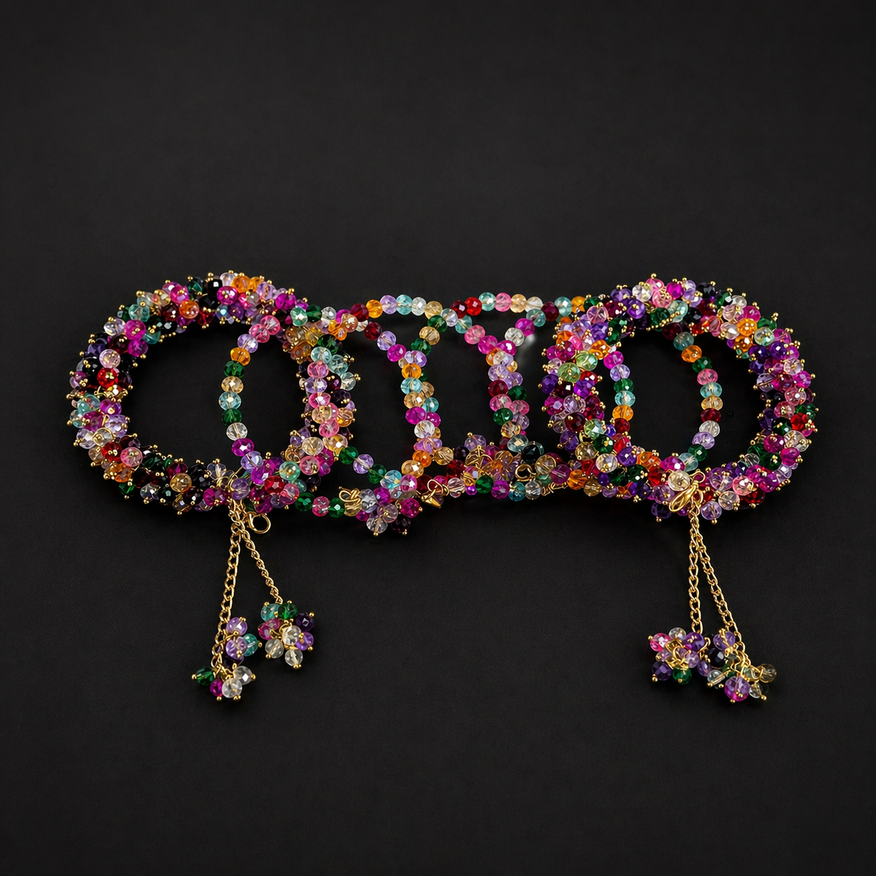 Bangles gajra set