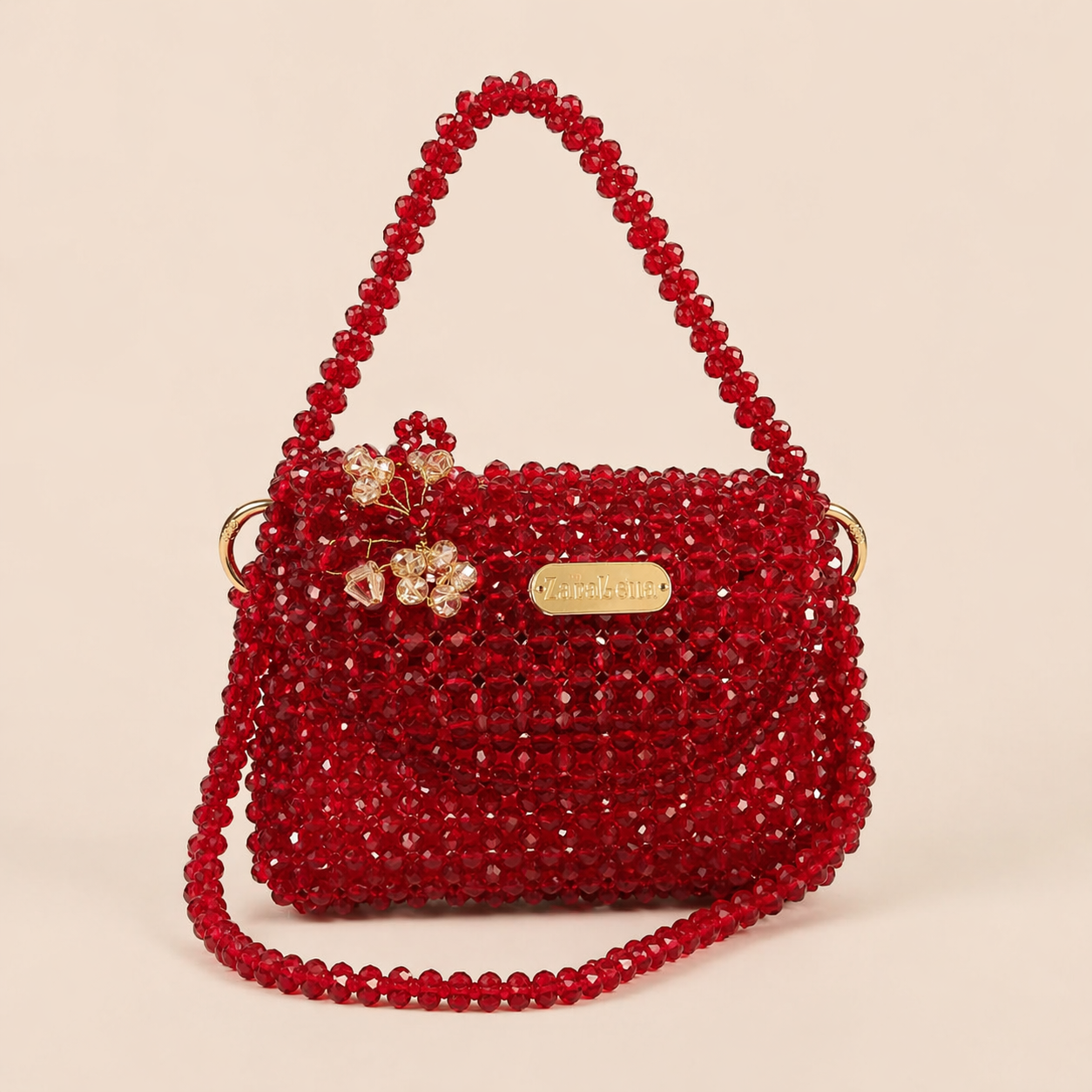 Glass crystal bag