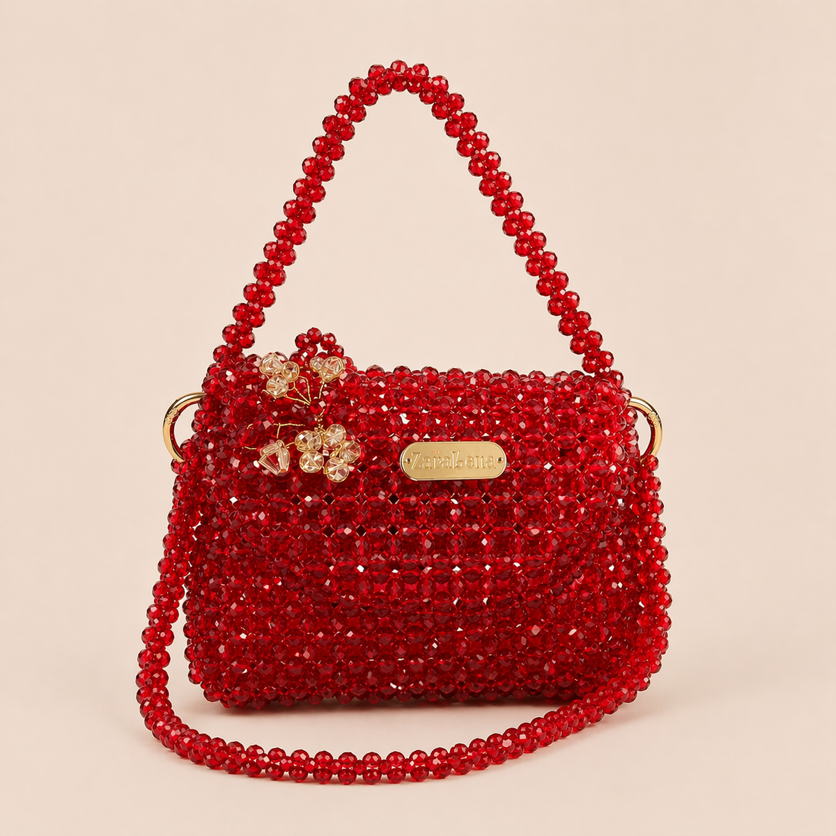 Glass crystal bag