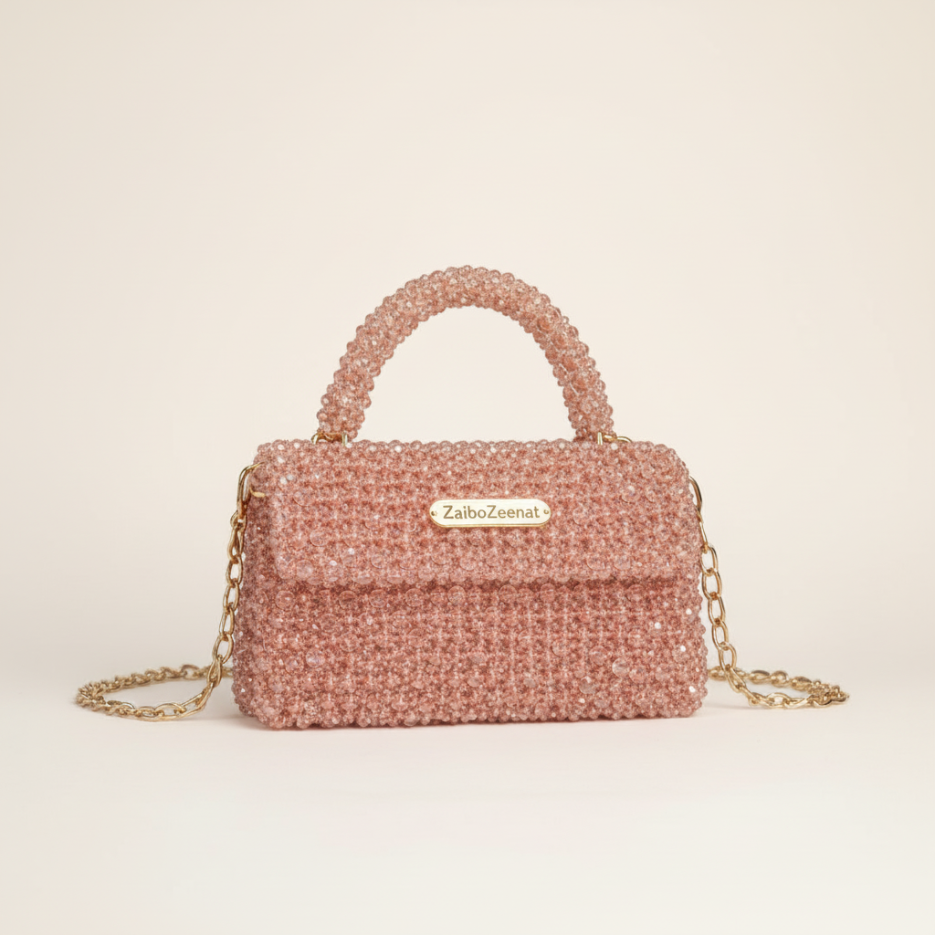 Glass crystal bag