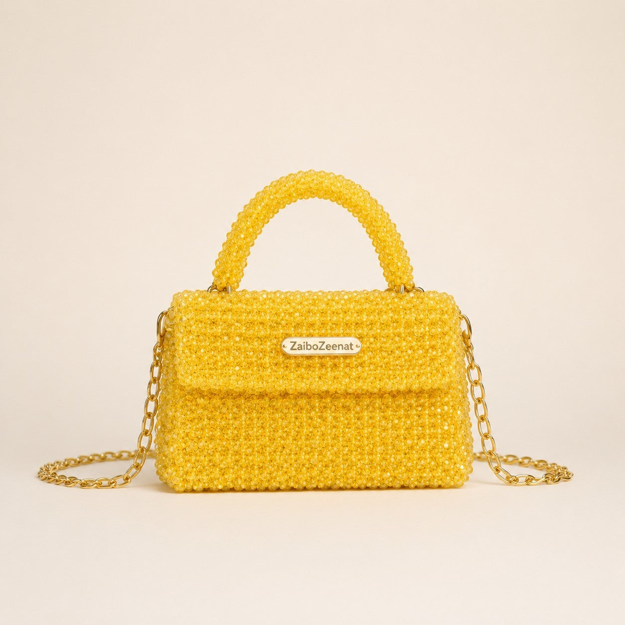 Glass crystal bag