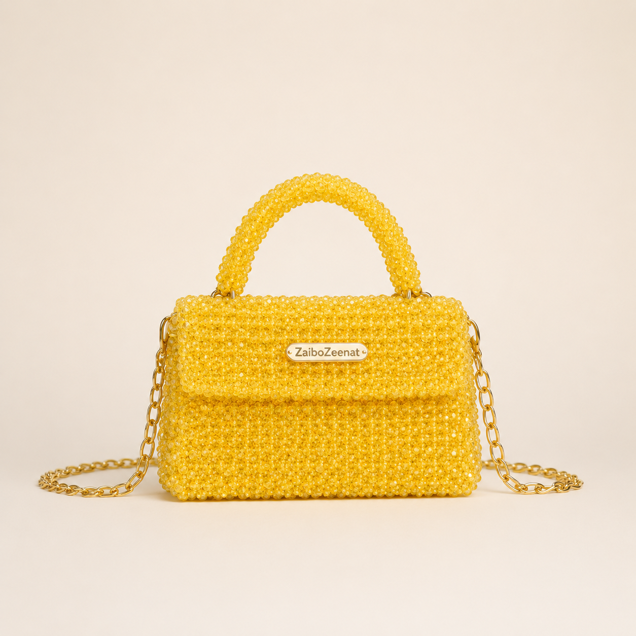 Glass crystal bag