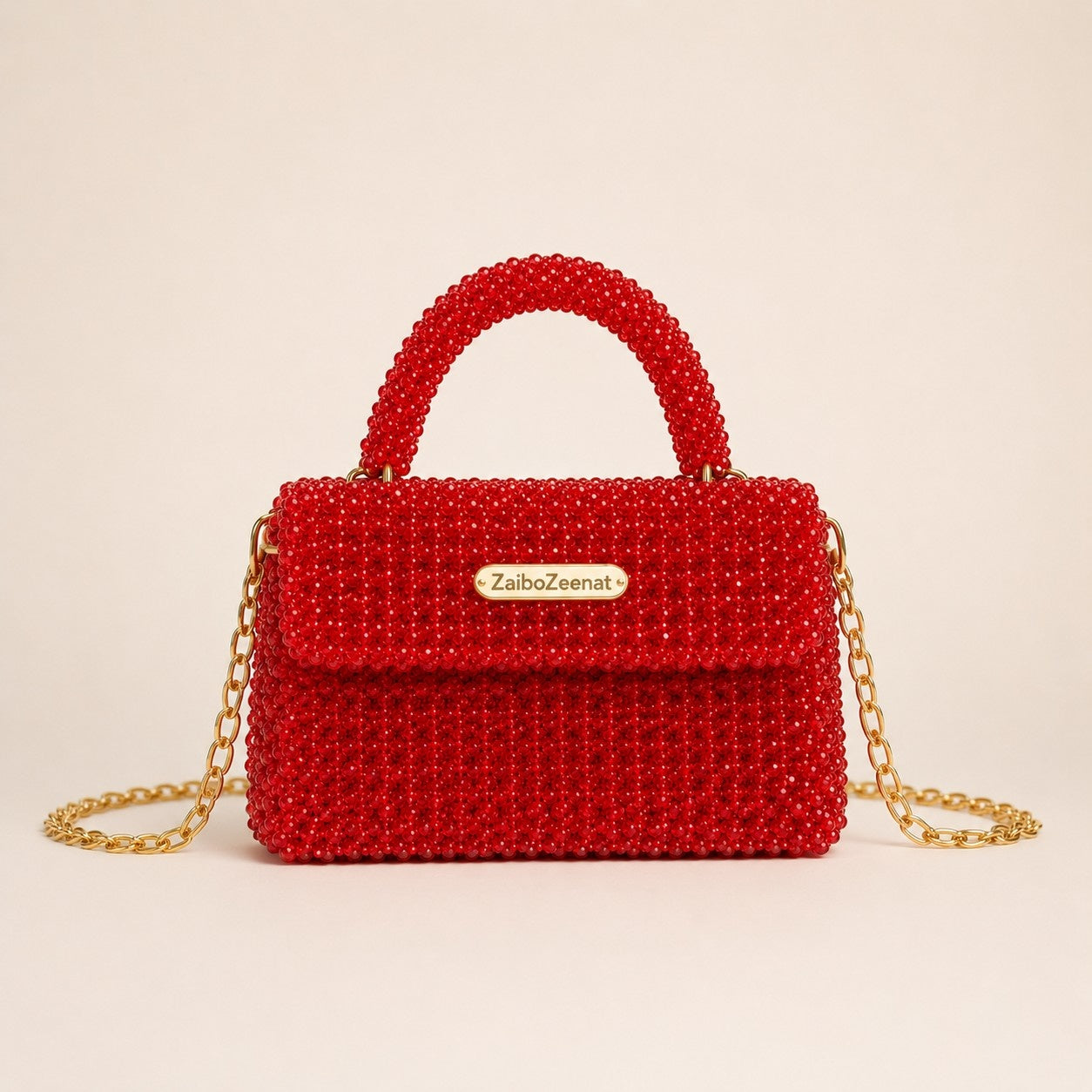 Glass crystal bag
