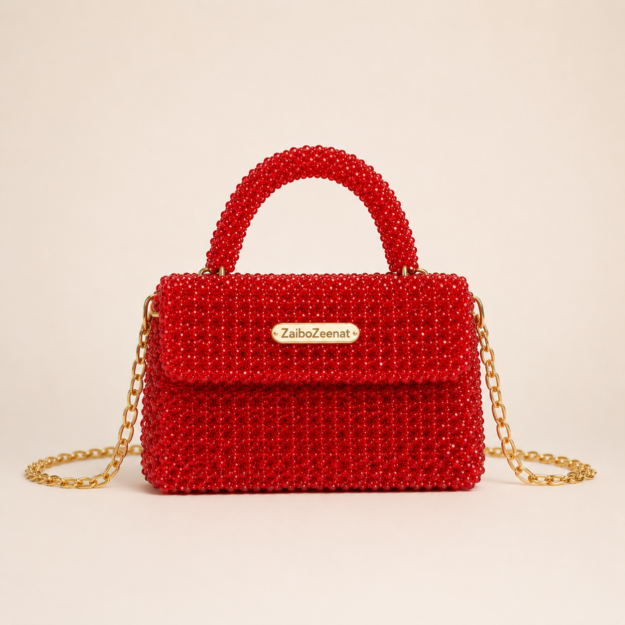 Glass crystal bag