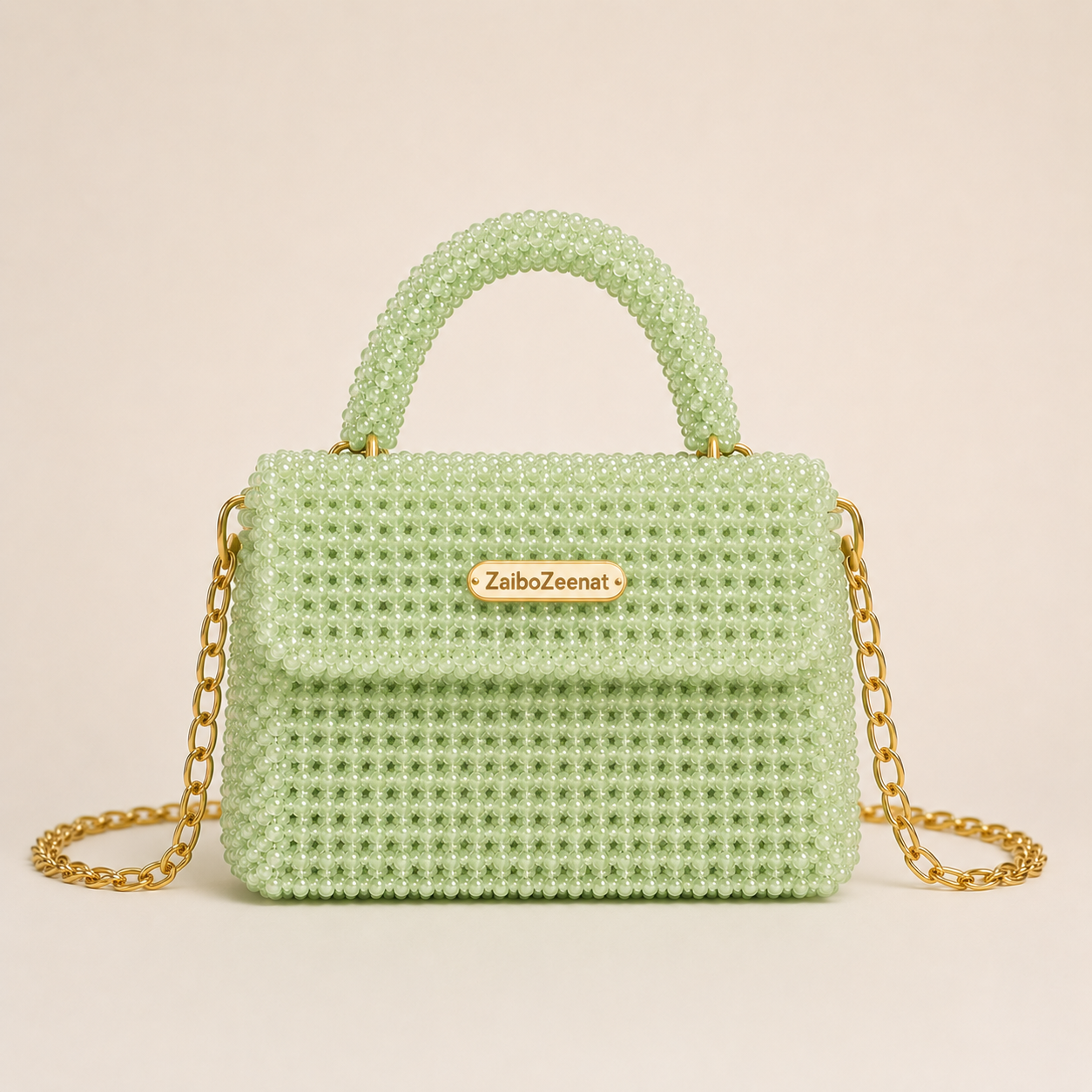 Glass crystal bag