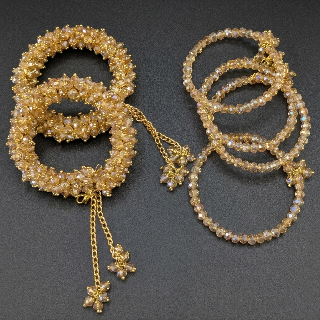 Bangles gajra set