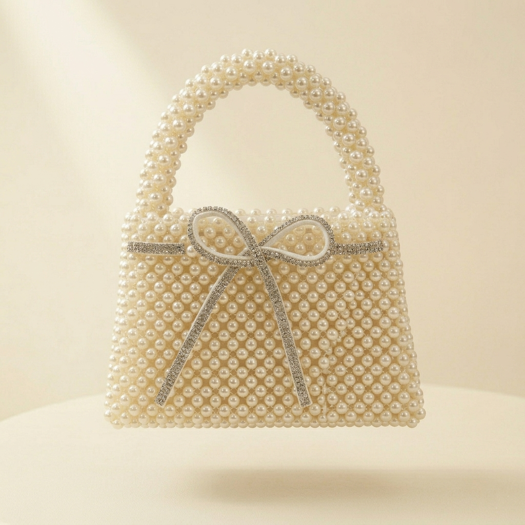 Plastic pearls bag