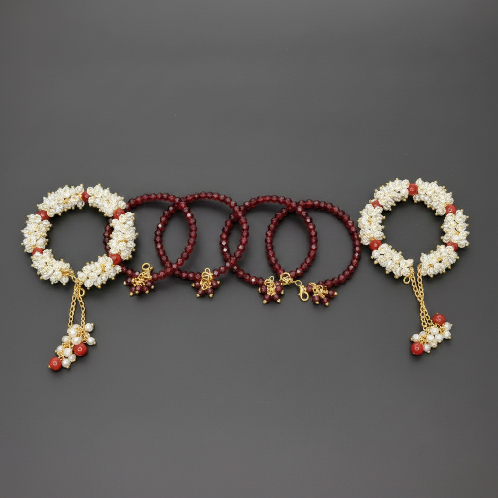 Bangles gajra set