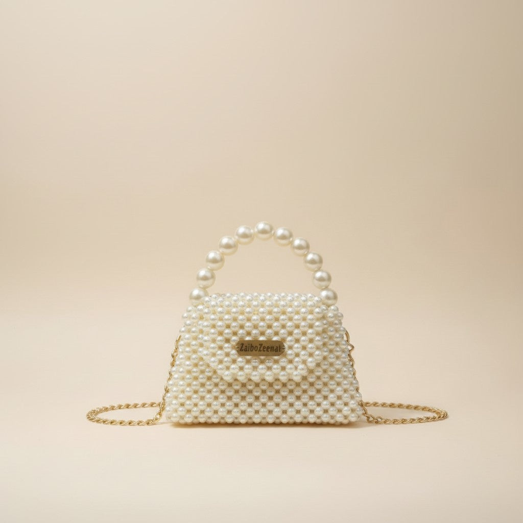plastic pearls bag