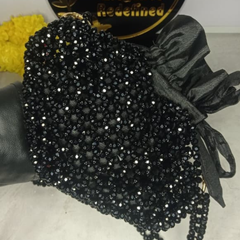 Glass crystal bag