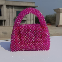Glass crystal bag