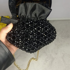Glass crystal bag