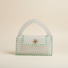 Acrylic square beads bag