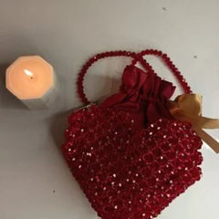 Glass crystal bag