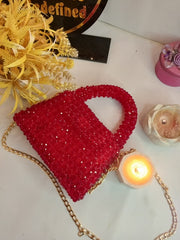 Glass crystal bag
