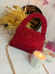 Glass crystal bag