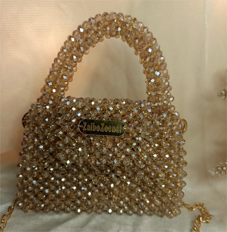 Glass crystal bag