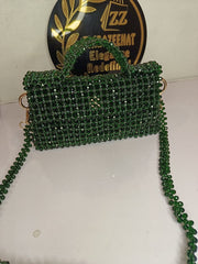 Glass crystal bag