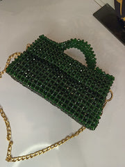 Glass crystal bag