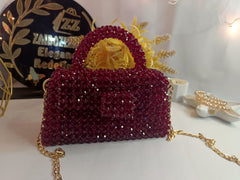 Glass crystal bag
