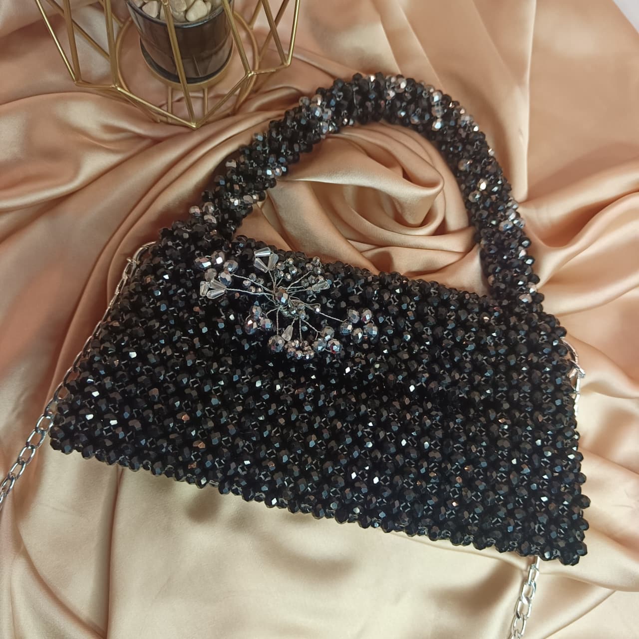 Matt crystal bag