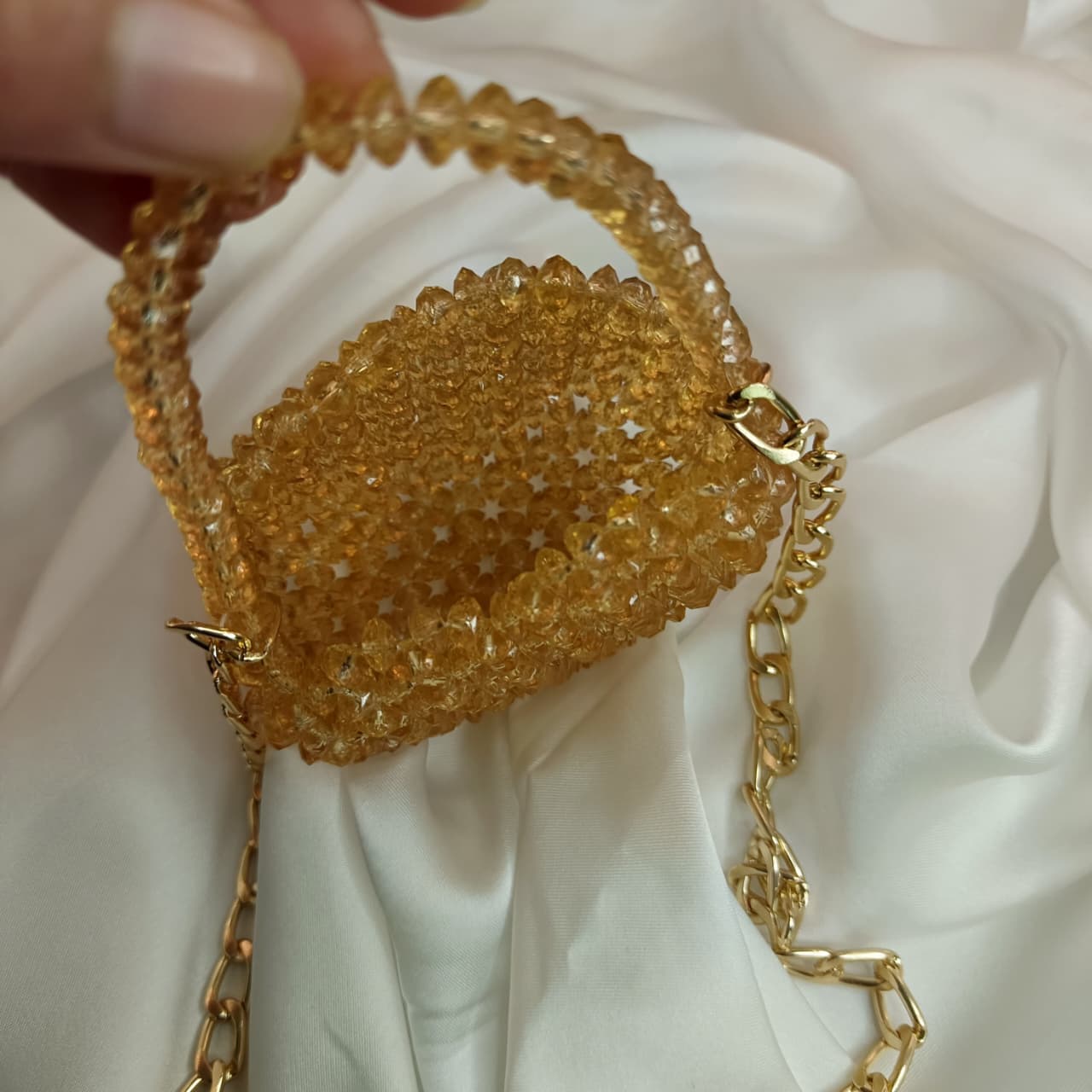 Acrylic beads bag