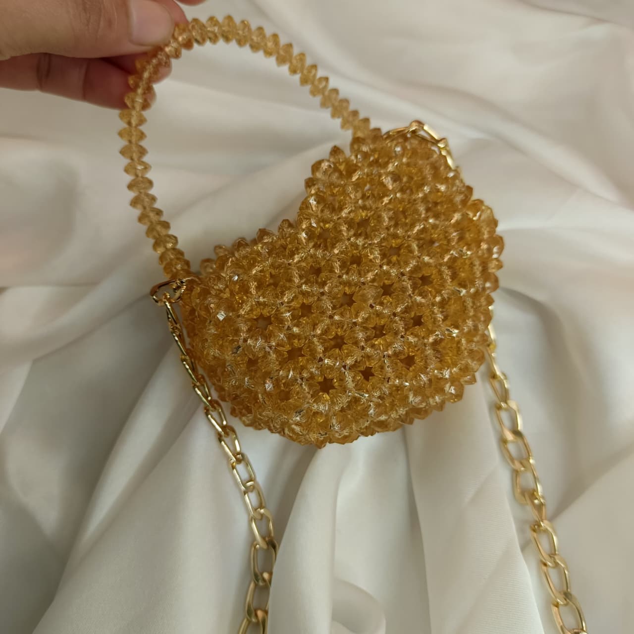 Acrylic beads bag